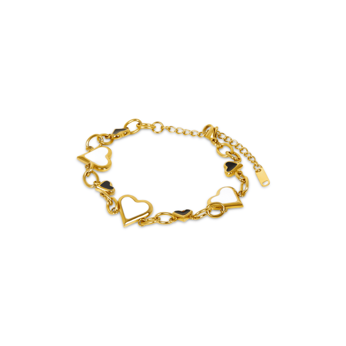 Pulseira Love Glow Monocromático Banhado em Ouro 18K Pulseira Love Glow Monocromático Banhado em Ouro 18K Minha loja Ouro