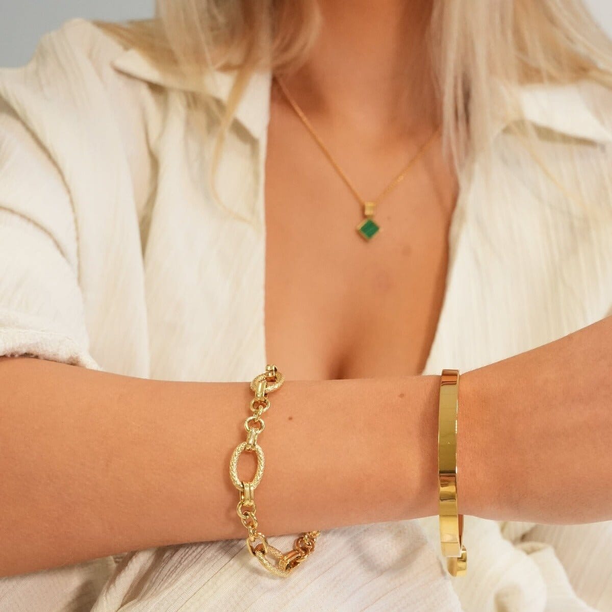 Pulseira Lux Banhada em Ouro 18k Pulseira Lux Banhada em Ouro 18k Minha loja