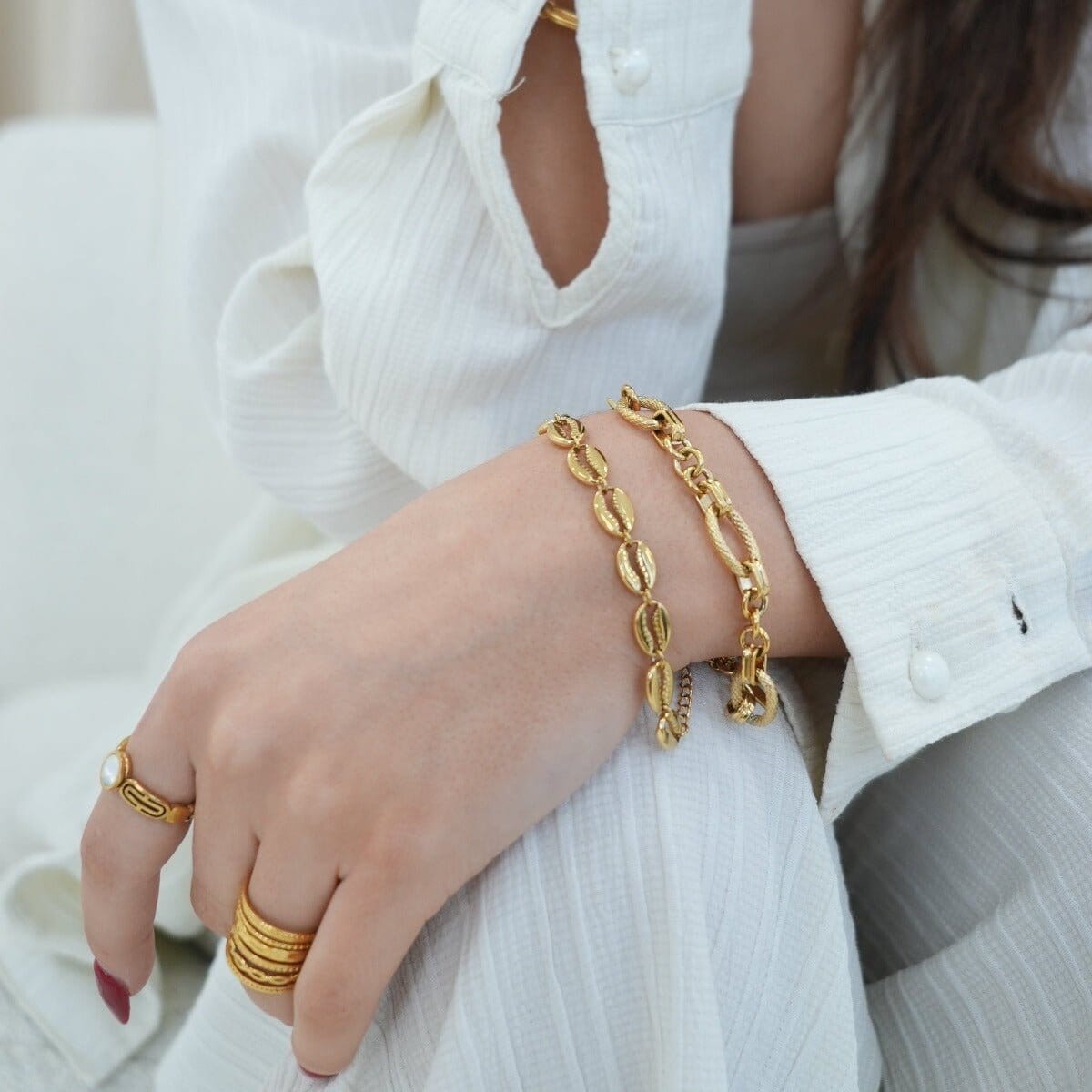 Pulseira Noronha Banhada em Ouro 18k Pulseira Noronha Banhada em Ouro 18k Minha loja