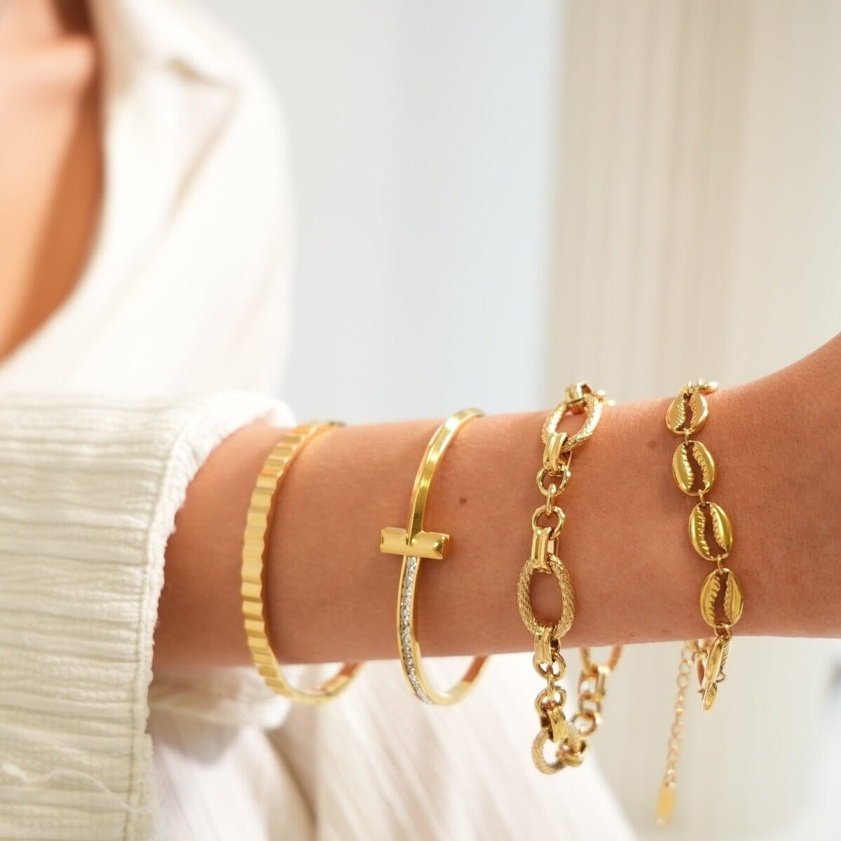 Pulseira Noronha Banhada em Ouro 18k Pulseira Noronha Banhada em Ouro 18k Minha loja