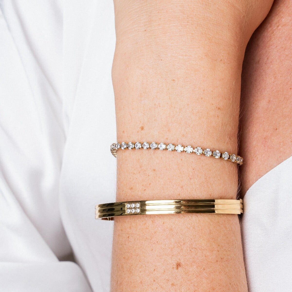 Pulseira Riviera Puket Ajustável Banhado em Ouro 18k Pulseira Riviera Puket Ajustável Banhado em Ouro 18k Minha loja