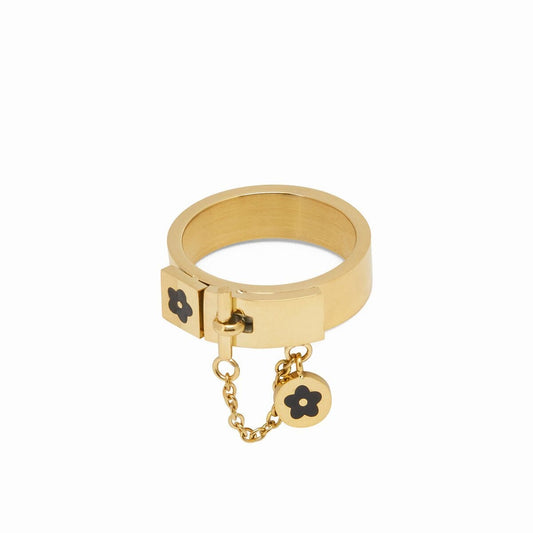 Anel Charme Banhado em Ouro 18K Anel Charme Banhado em Ouro 18K Minha loja Ouro 14 