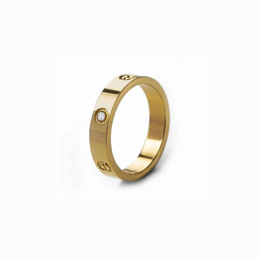 Anel Classic Inspiração Banhado em Ouro 18k Anel Classic Inspiração Banhado em Ouro 18k Minha loja Ouro 14 