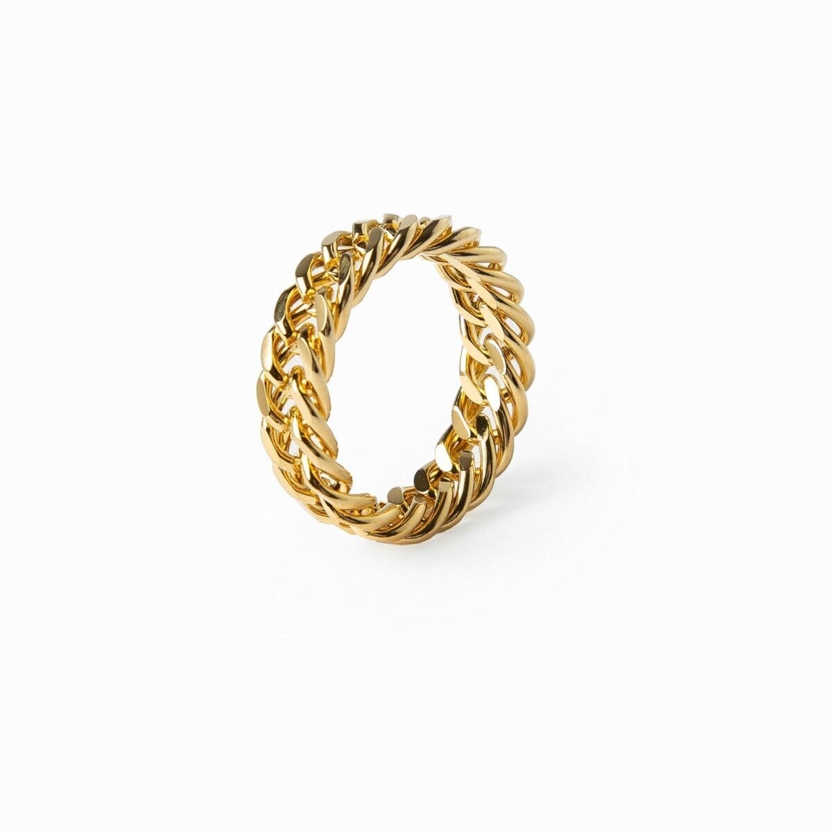 Anel Corrente Banhado em Ouro 18K Anel Corrente Banhado em Ouro 18K Minha loja Ouro 14 