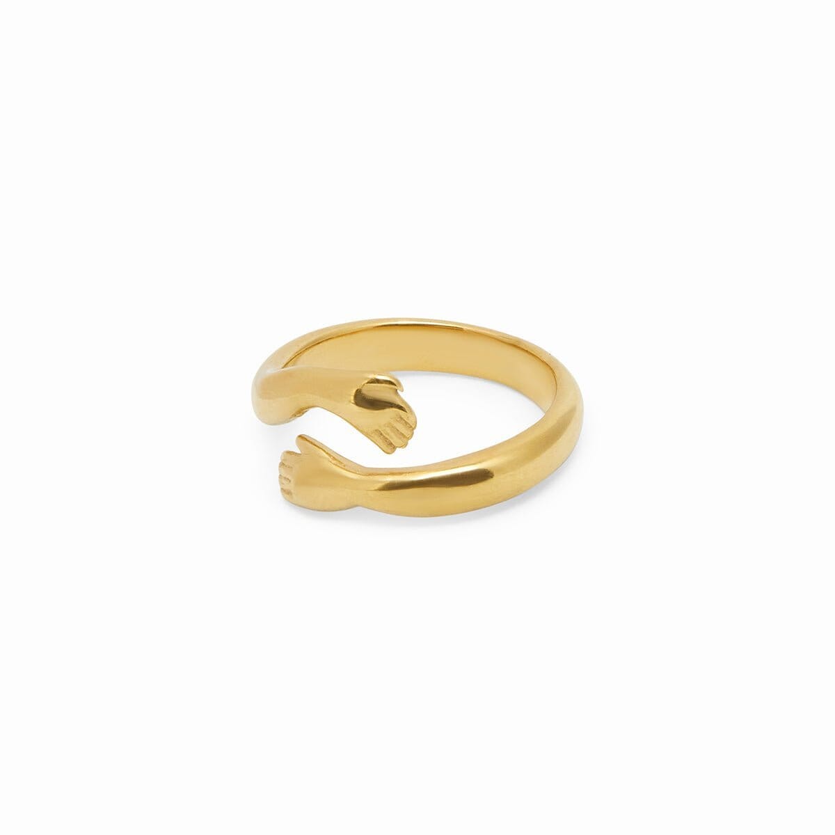 Anel de Abraço Banhado em Ouro 18K Anel de Abraço Banhado em Ouro 18K Minha loja Ouro 14 