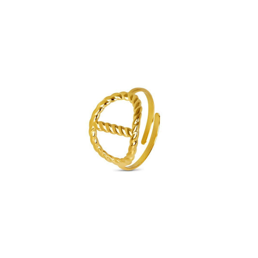 Anel Éclat Ajustável Banhado em Ouro 18k Anel Éclat Ajustável Banhado em Ouro 18k Minha loja Ouro Ajustável 