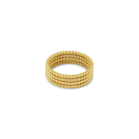 Anel Esferas Icônica Banhado em Ouro 18K Anel Esferas Icônica Banhado em Ouro 18K Minha loja Ouro 14 