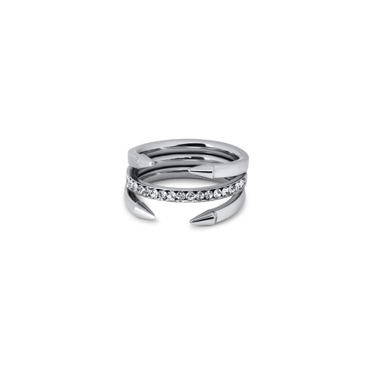 Anel Prego Pontas - Prata Anel Prego Pontas Banhado em Ouro 18K - Prata Minha loja Prata 14