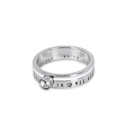 Anel Rainha Pedra Cristal - Prata Anel Rainha Pedra Cristal Banhado em Ouro 18k - Prata Minha loja Prata 14