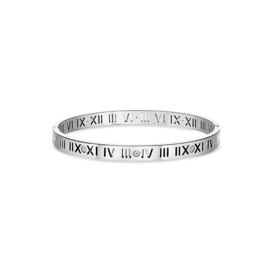Bracelete Algarismo Romanos - Prata Bracelete Algarismo Romanos - Prata Minha loja Prata