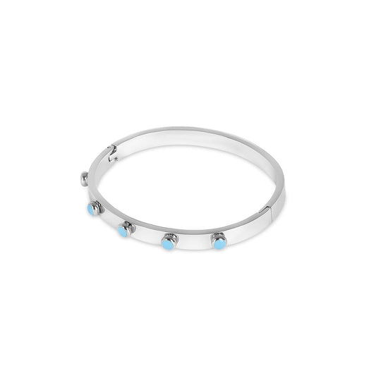 Bracelete Aqua Stone - Prata Bracelete Aqua Stone - Prata Minha loja Prata