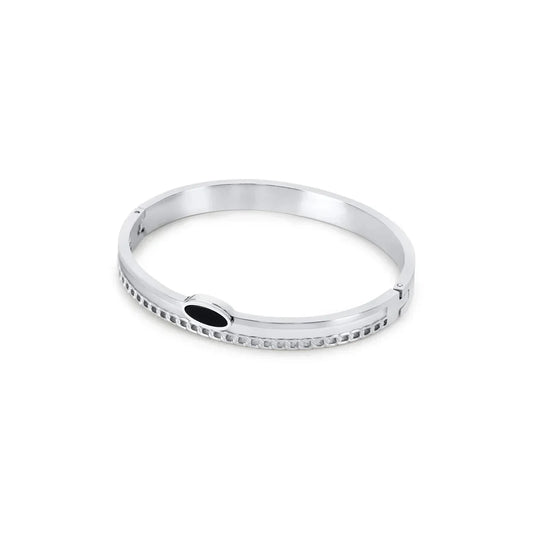 Bracelete Camadas Ônix - Prata Bracelete Camadas Ônix - Prata Minha loja Prata