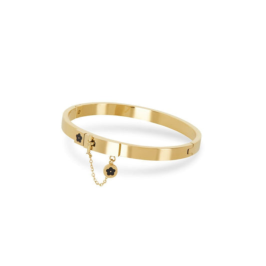 Bracelete Charme Banhado em Ouro 18K Bracelete Charme Banhado em Ouro 18K Minha loja 17cm 