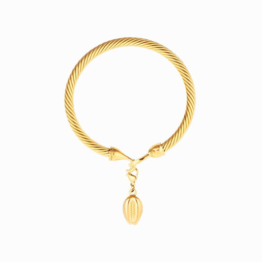 Bracelete Concha Hana Banhado em Ouro 18K Bracelete Concha Hana Banhado em Ouro 18K Minha loja Ouro 