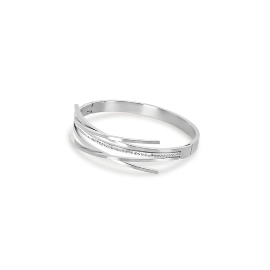 Bracelete Florence Zircônia - Prata Bracelete Florence Zircônia Banhada em Ouro 18K - Prata Minha loja 17cm 