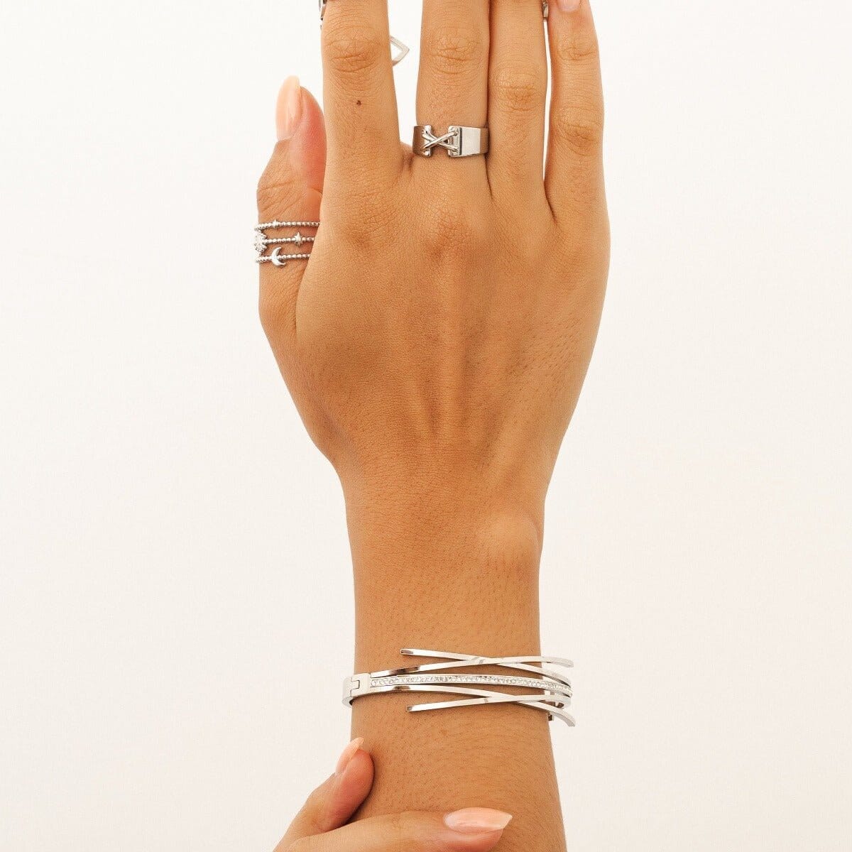 Bracelete Florence Zircônia - Prata Bracelete Florence Zircônia Banhada em Ouro 18K - Prata Minha loja 