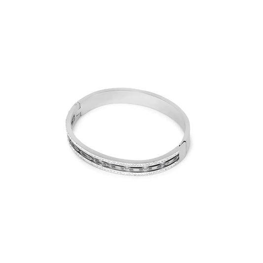 Bracelete Ivy Pedra Cristais - Prata Bracelete Ivy Pedra Cristais - Prata Minha loja Prata