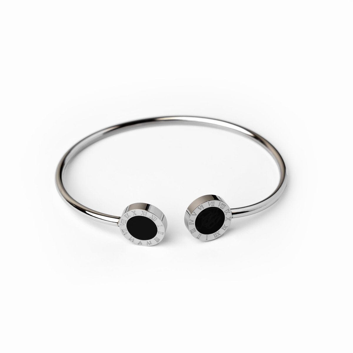 Bracelete Ônix - Prata Bracelete Ônix Banhado em Ouro 18K - Prata Minha loja Prata 