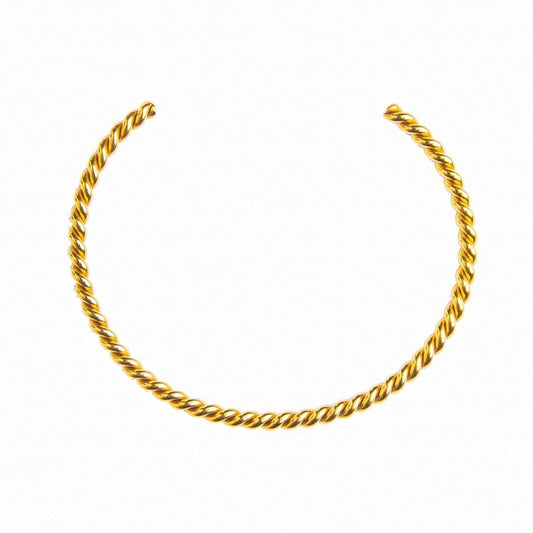 Bracelete Twist Banhado em Ouro 18K Bracelete Twist Banhado em Ouro 18K Minha loja 18cm