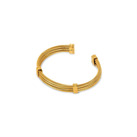 Bracelete Wire Banhado em Ouro 18k Bracelete Love Banhado em Ouro 18k Minha loja Ouro