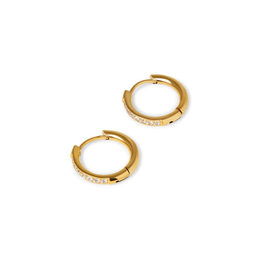 Brinco de Argola Arielle Banhado em Ouro 18K Brinco de Argola Arielle Banhado em Ouro 18K Minha loja Ouro 
