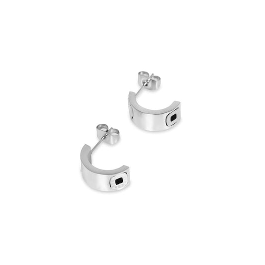Brinco Square Charm - Prata Brinco Square Charm - Prata Minha loja