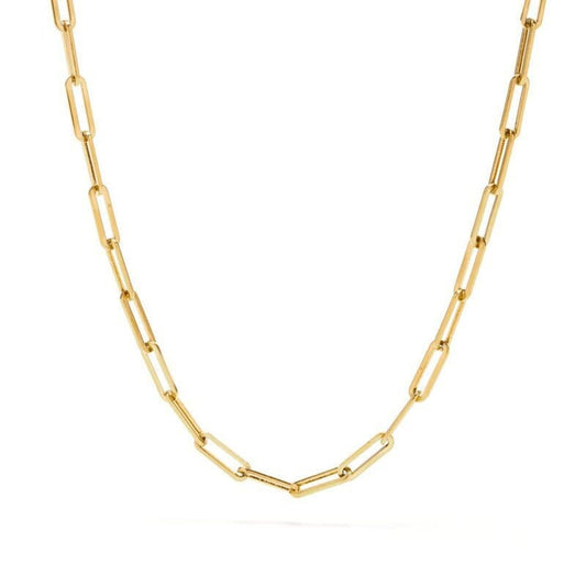 Colar Elos Celina Corrente Banhado em Ouro 18K Colar Elos Celina Corrente Banhado em Ouro 18K Minha loja 40cm 