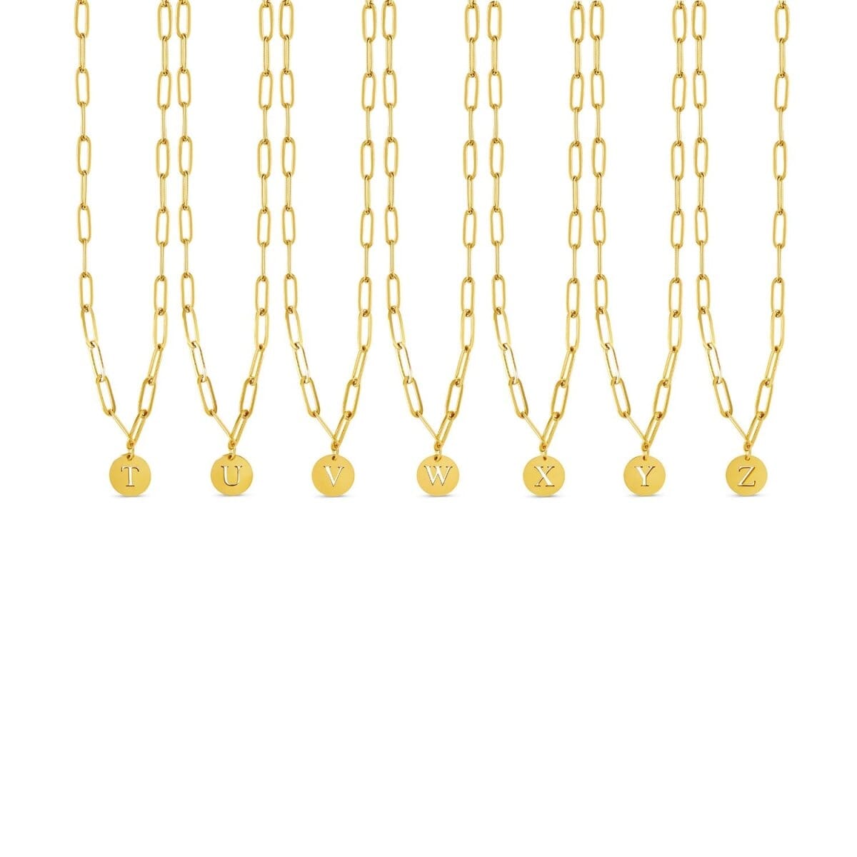 Colar Letra Inicial Clip Chain Banhado em Ouro 18K Colar Letra Inicial Clip Chain Banhado em Ouro 18K Minha loja 