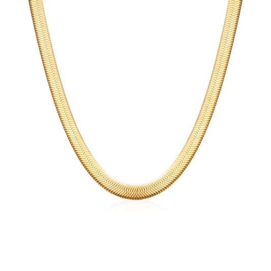 Colar Malha Snake Dourado Banhado em Ouro 18K Colar Malha Snake Dourado Banhado em Ouro 18K Minha loja 
