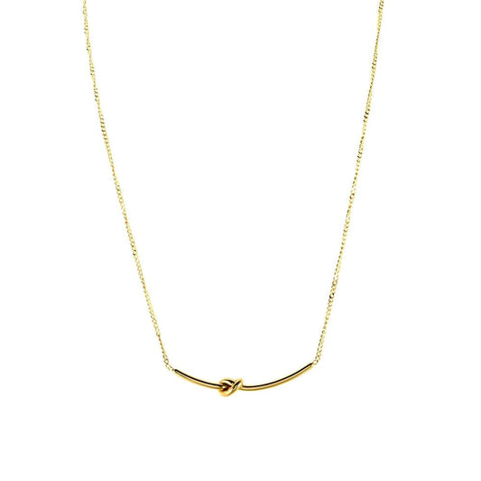Colar Nó Banhado em Ouro 18k Colar Nó Banhado em Ouro 18k Minha loja Ouro
