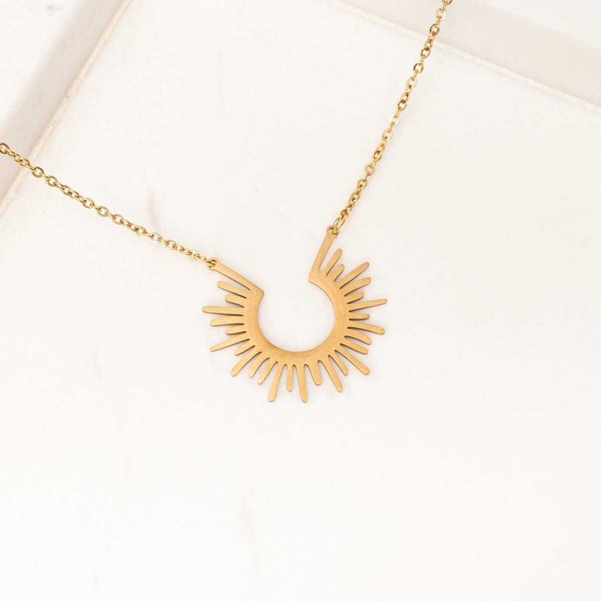 Colar Spike Pingente Banhado em Ouro 18K Colar Spike Pingente Banhado em Ouro 18K Minha loja 