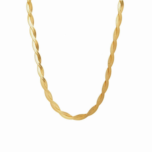 Colar Twist Banhado em Ouro 18K Colar Twist Banhado em Ouro 18K Minha loja 40cm