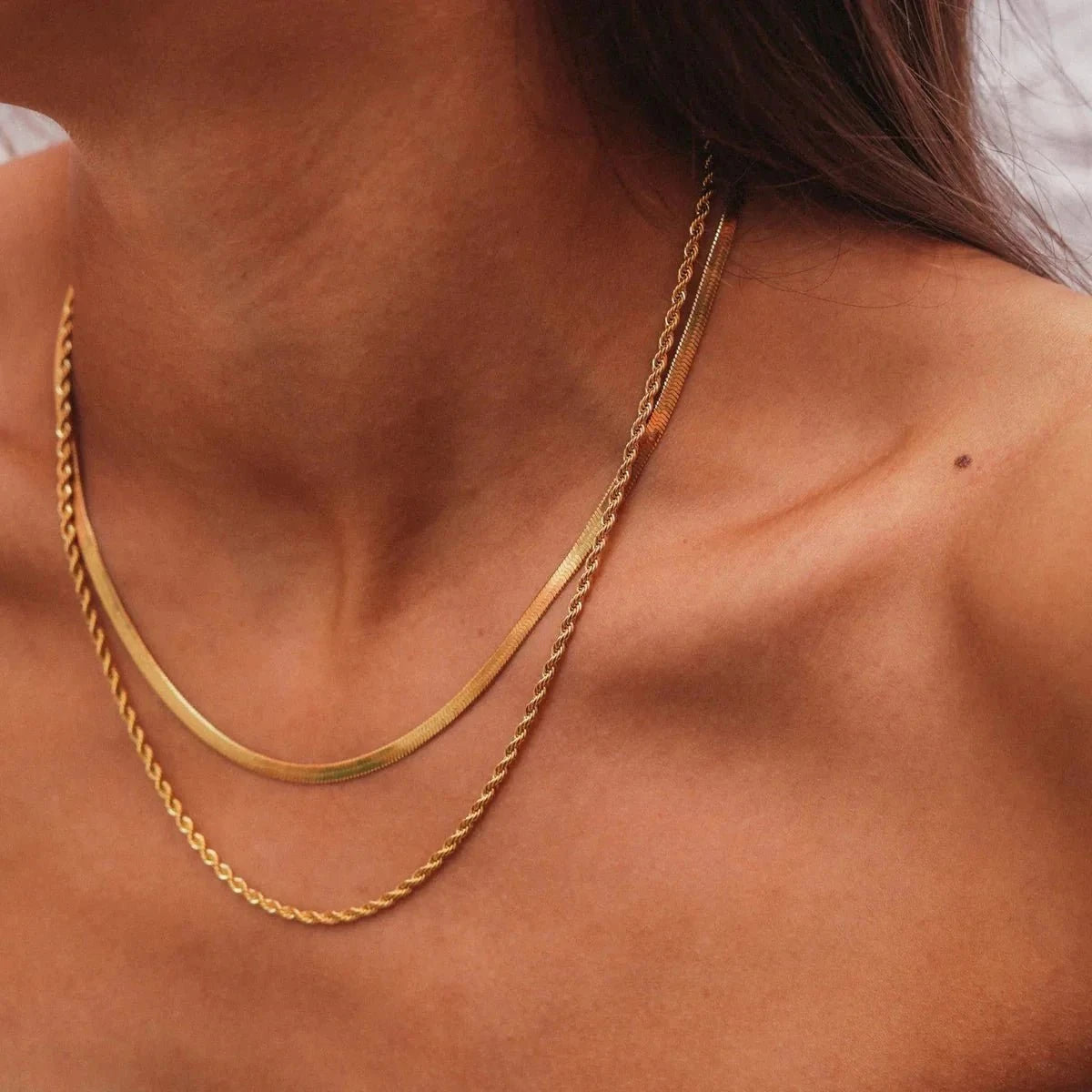Mix Colar Melina Banhado em Ouro 18k Mix Colar Melina Banhado em Ouro 18k Minha loja 