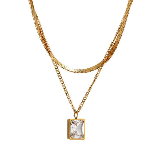 Mix Colar Paris Banhado em Ouro 18k Mix Colar Paris Banhado em Ouro 18k Minha loja Ouro