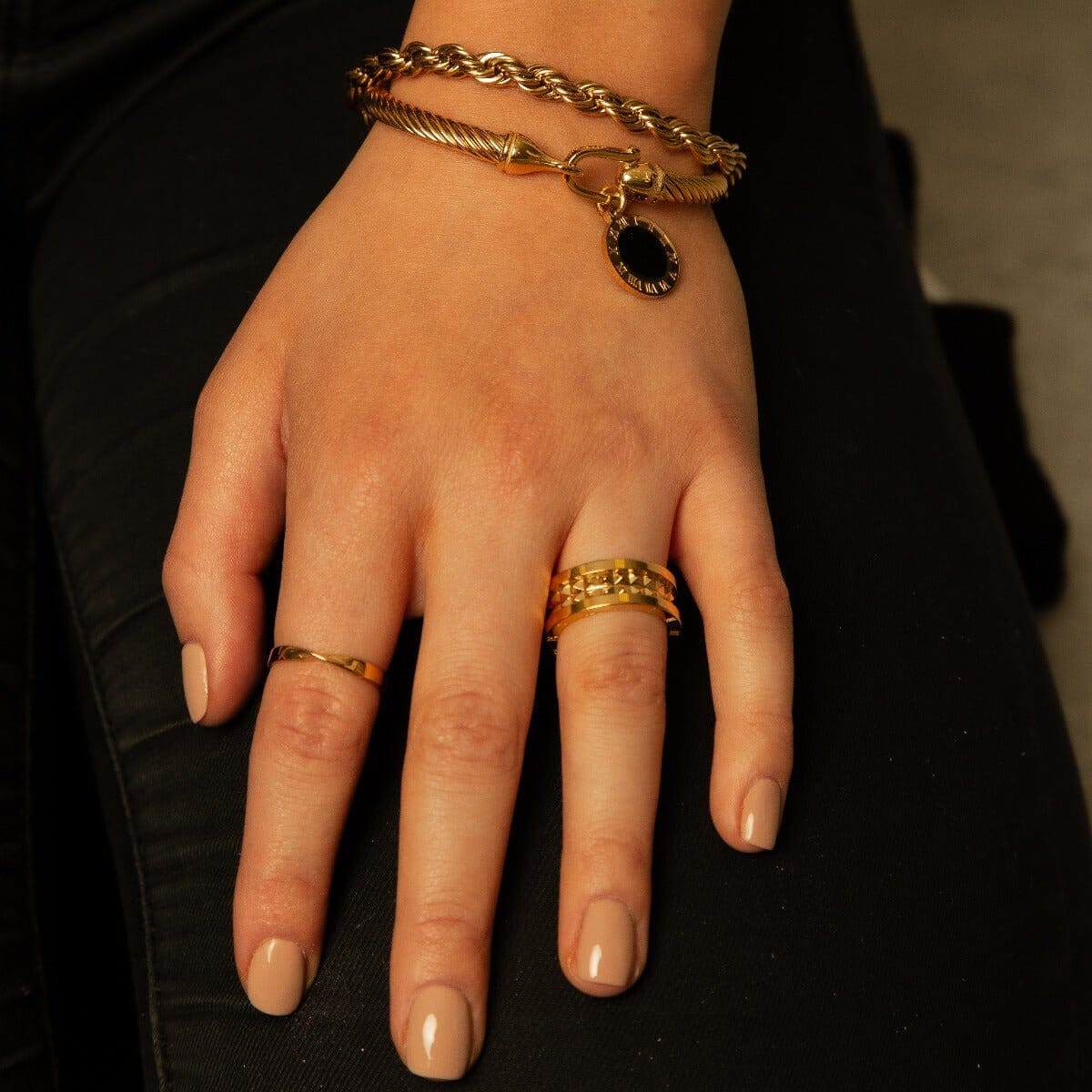 Pulseira Cordão Baiano Banhado em Ouro 18K Pulseira Cordão Baiano Banhado em Ouro 18K Minha loja 