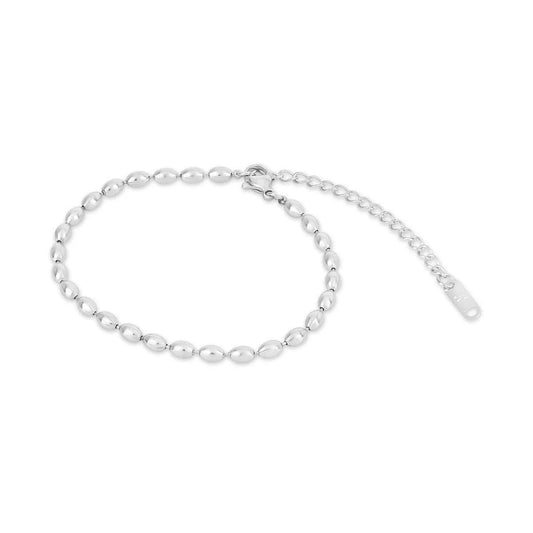Pulseira Corrente Esferas - Prata Pulseira Minha loja Prata 