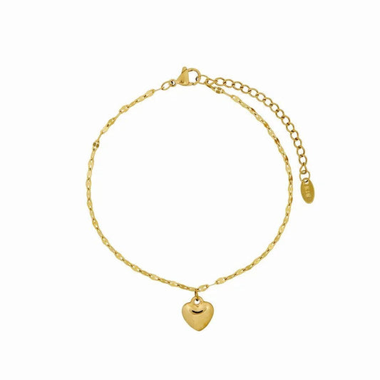 Tornozeleira Love Banhado em Ouro 18K Tornozeleira Love Banhado em Ouro 18K Minha loja Ouro 
